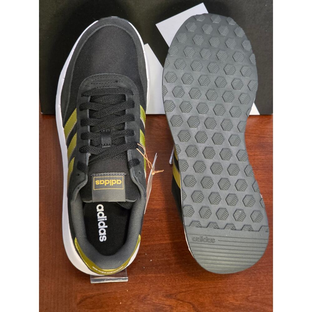 Adidas Run 60s 2.0 Women’s 9.5 – Black/Gold – Brand New in Box - Picture 3 of 6
